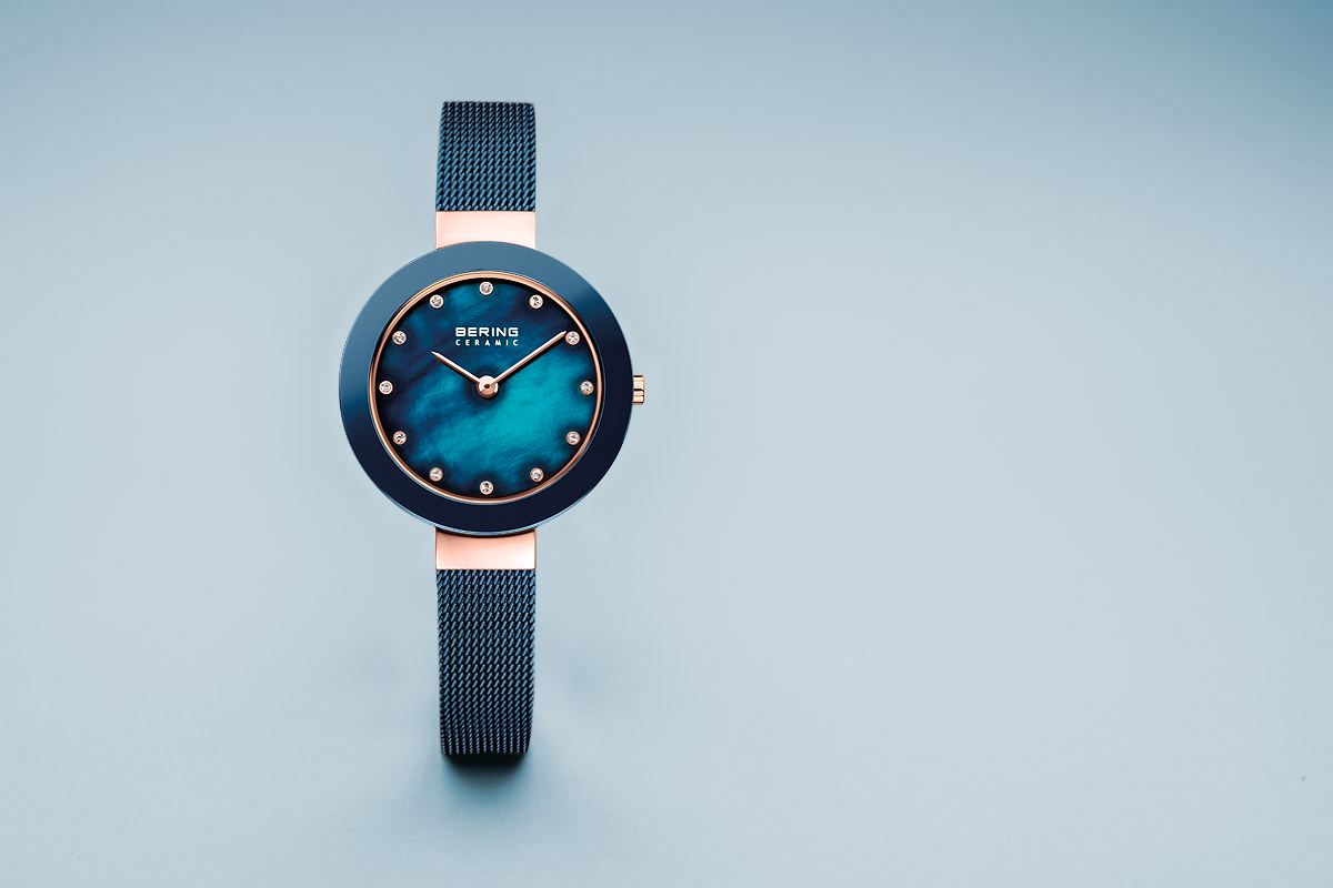 bering ocean blue watch