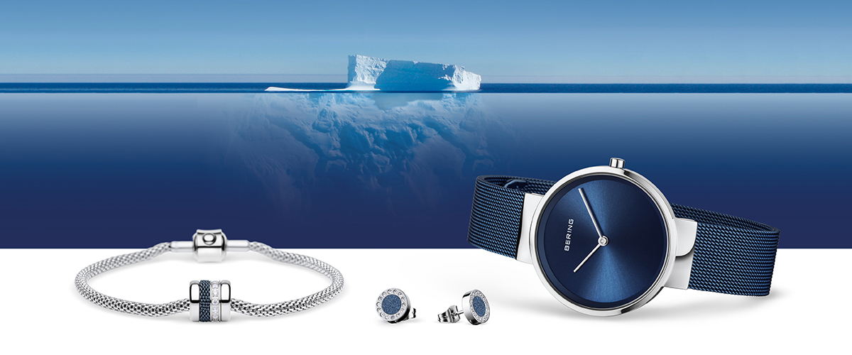 bering ocean blue watch