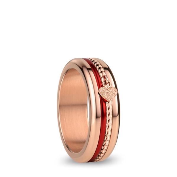 Arctic Symphony | rosé gold glänzend | Ring BeMy